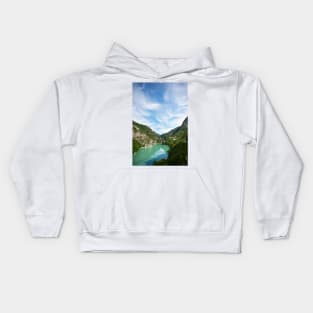 Mountain lake Kids Hoodie